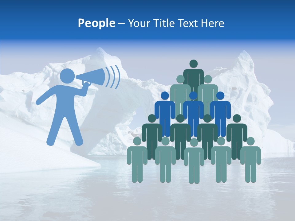 Sea Ice Expedition PowerPoint Template