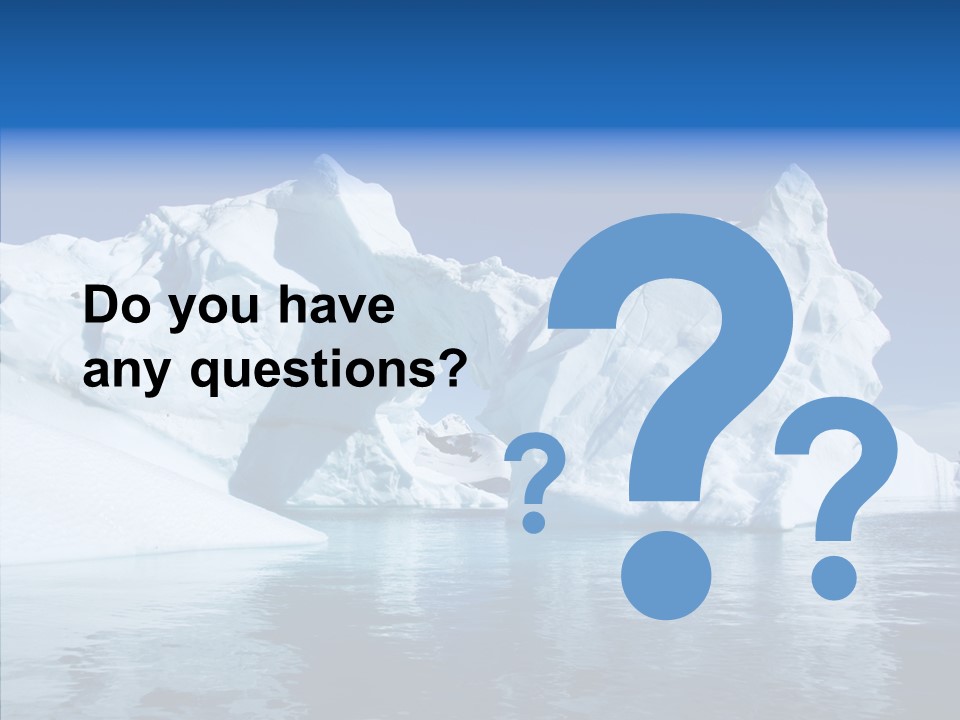 Sea Ice Expedition PowerPoint Template