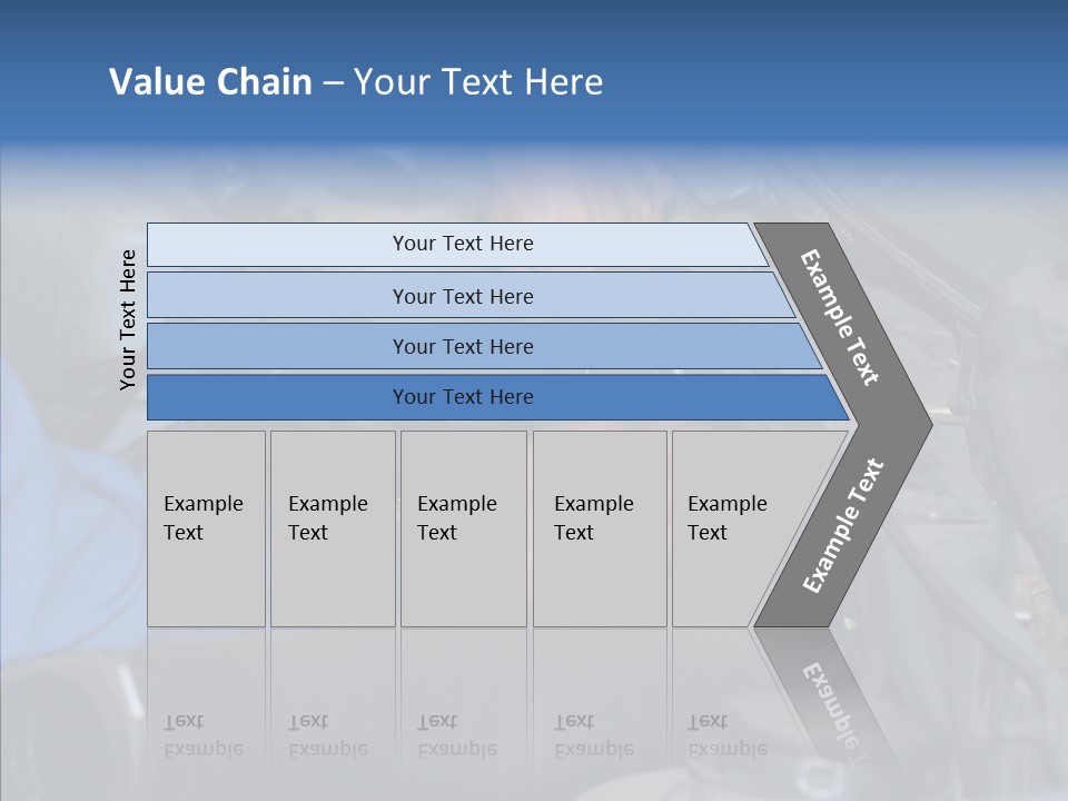 Hood Blue Maintenance PowerPoint Template