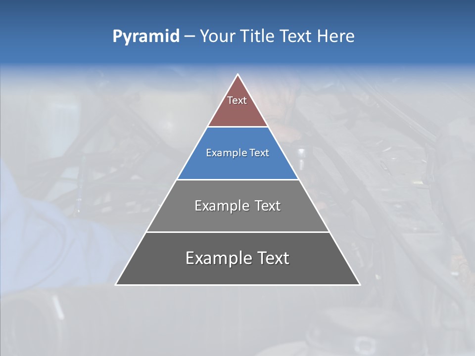 Hood Blue Maintenance PowerPoint Template