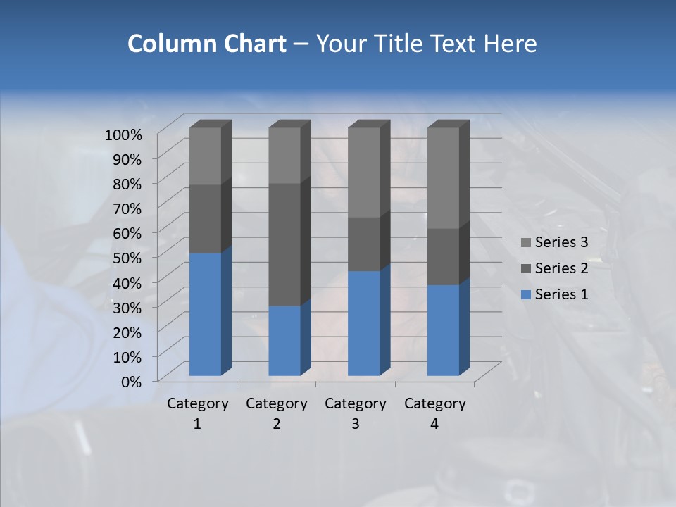 Hood Blue Maintenance PowerPoint Template