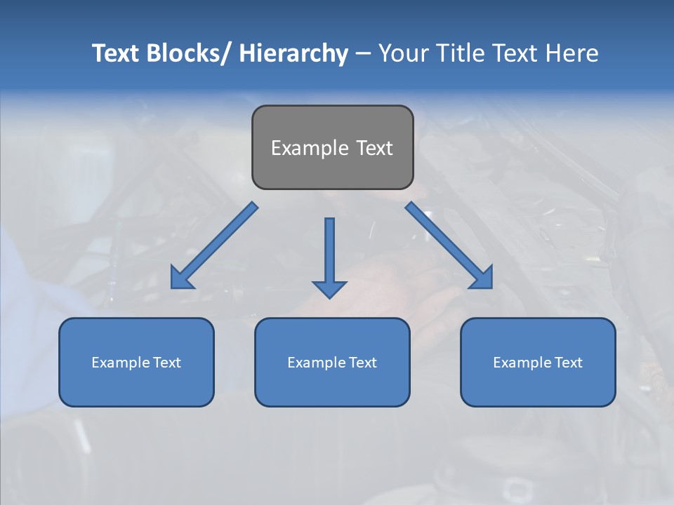 Hood Blue Maintenance PowerPoint Template