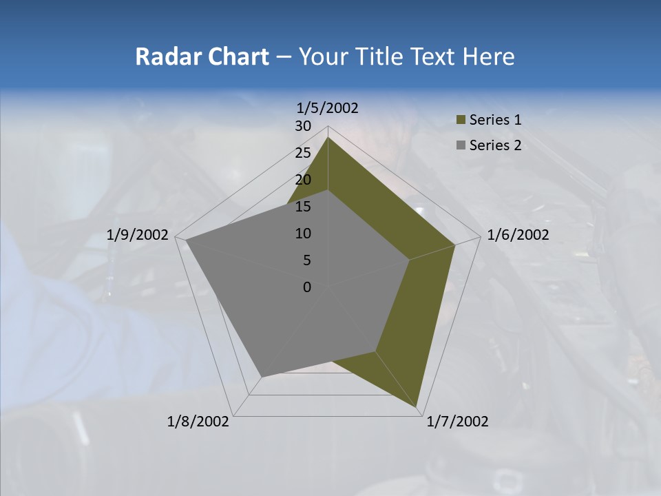 Hood Blue Maintenance PowerPoint Template