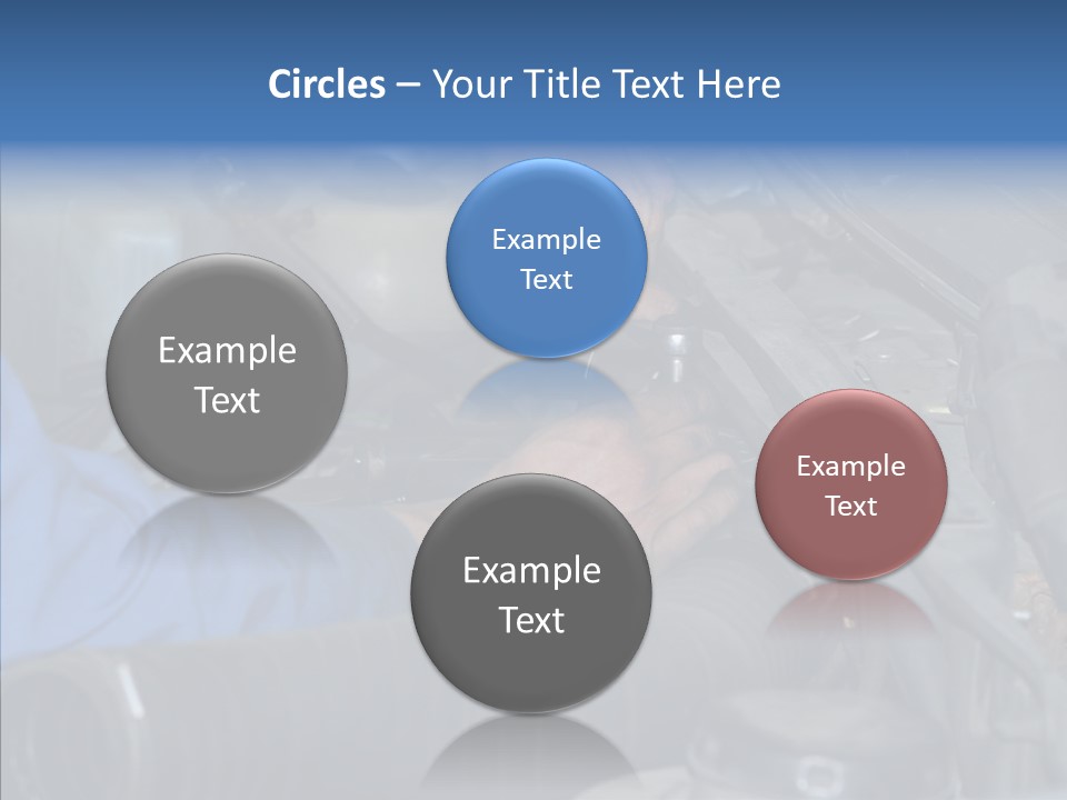 Hood Blue Maintenance PowerPoint Template