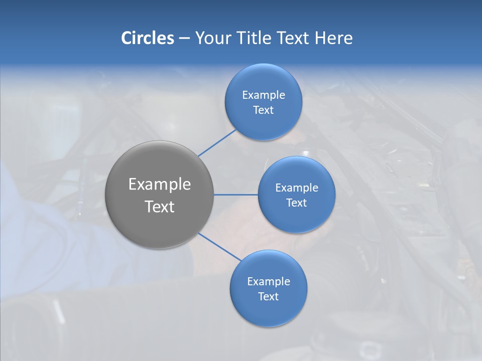 Hood Blue Maintenance PowerPoint Template