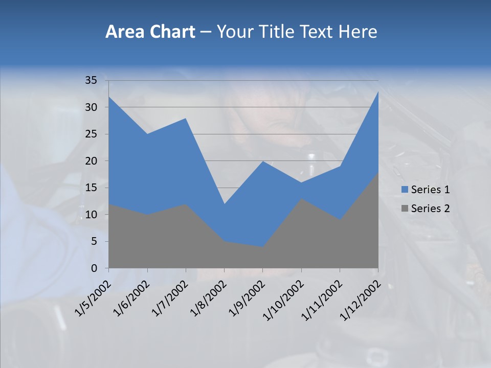 Hood Blue Maintenance PowerPoint Template