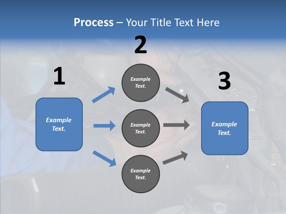Hood Blue Maintenance PowerPoint Template