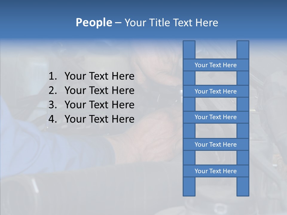 Hood Blue Maintenance PowerPoint Template