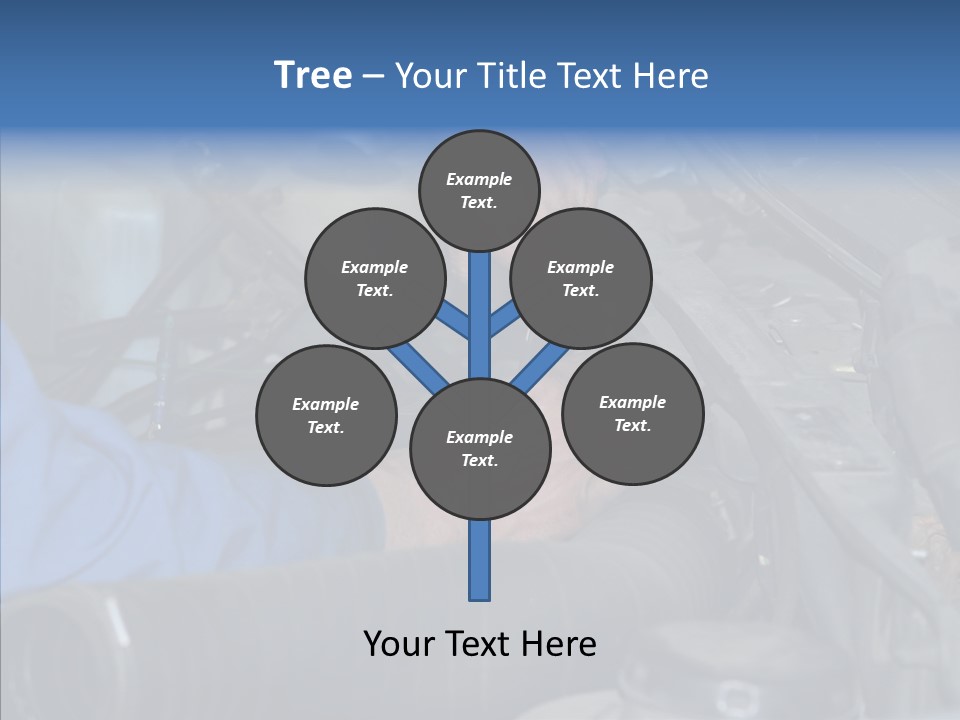 Hood Blue Maintenance PowerPoint Template