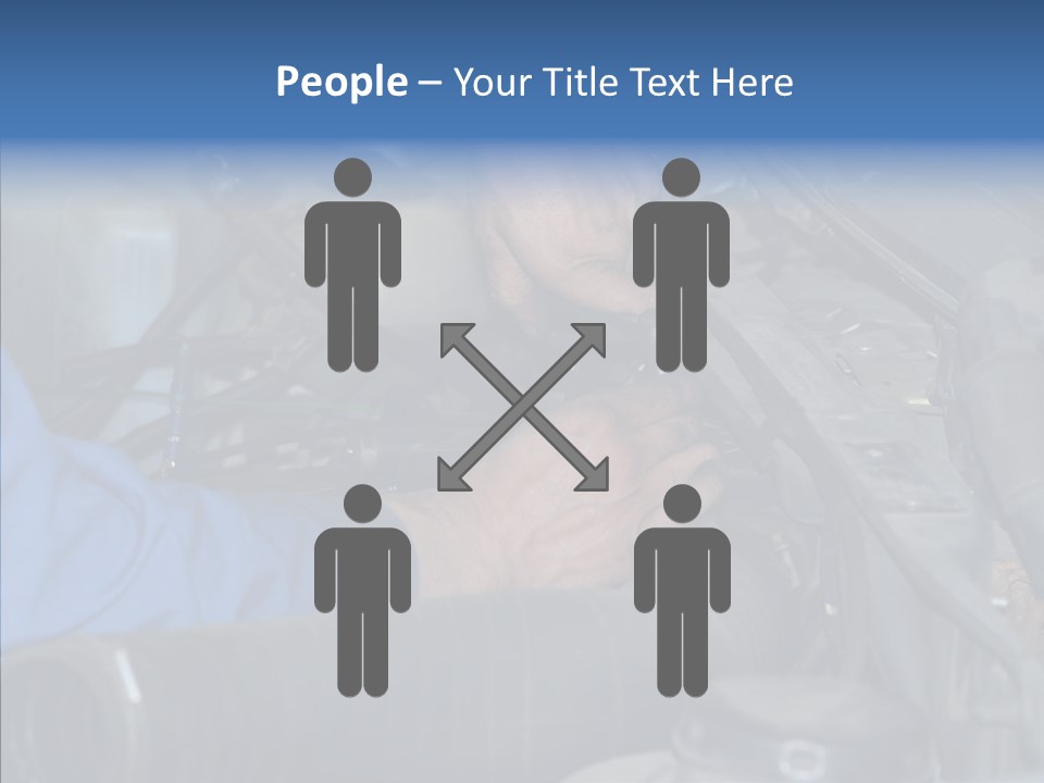 Hood Blue Maintenance PowerPoint Template