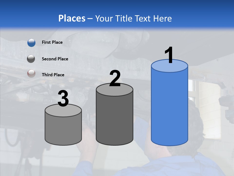 Gas Mechanical Collar PowerPoint Template