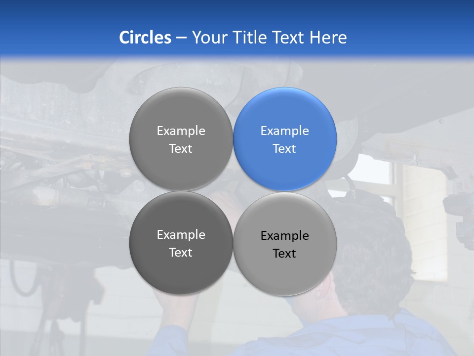 Gas Mechanical Collar PowerPoint Template