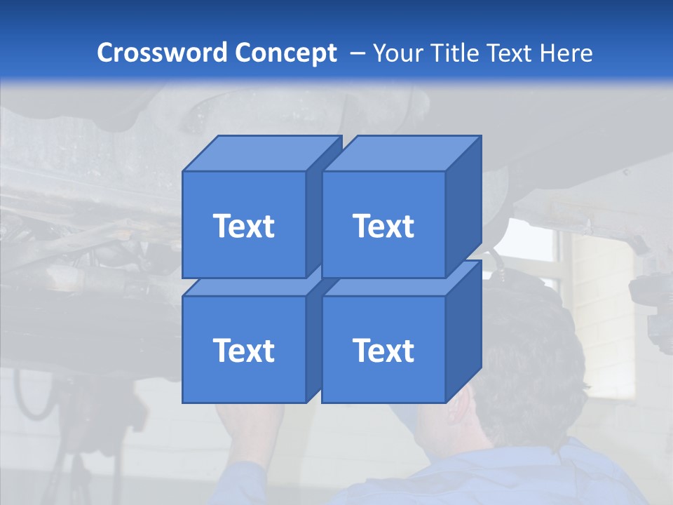 Gas Mechanical Collar PowerPoint Template