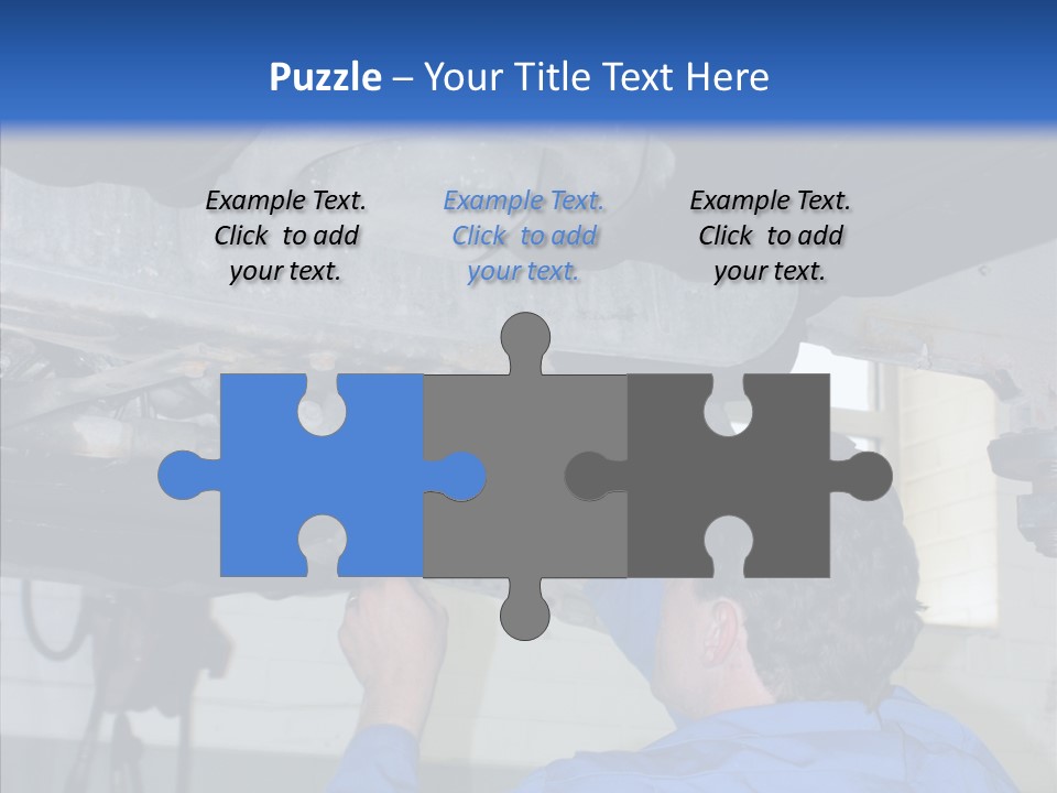 Gas Mechanical Collar PowerPoint Template