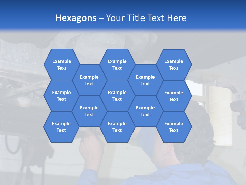 Gas Mechanical Collar PowerPoint Template
