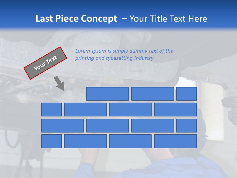 Gas Mechanical Collar PowerPoint Template