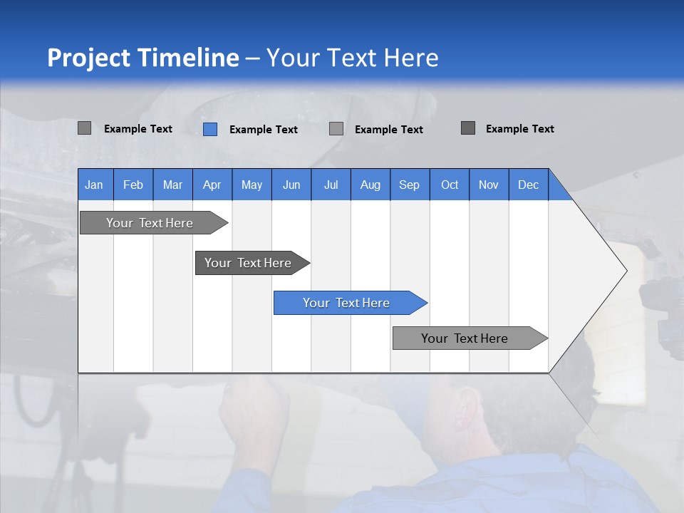 Gas Mechanical Collar PowerPoint Template