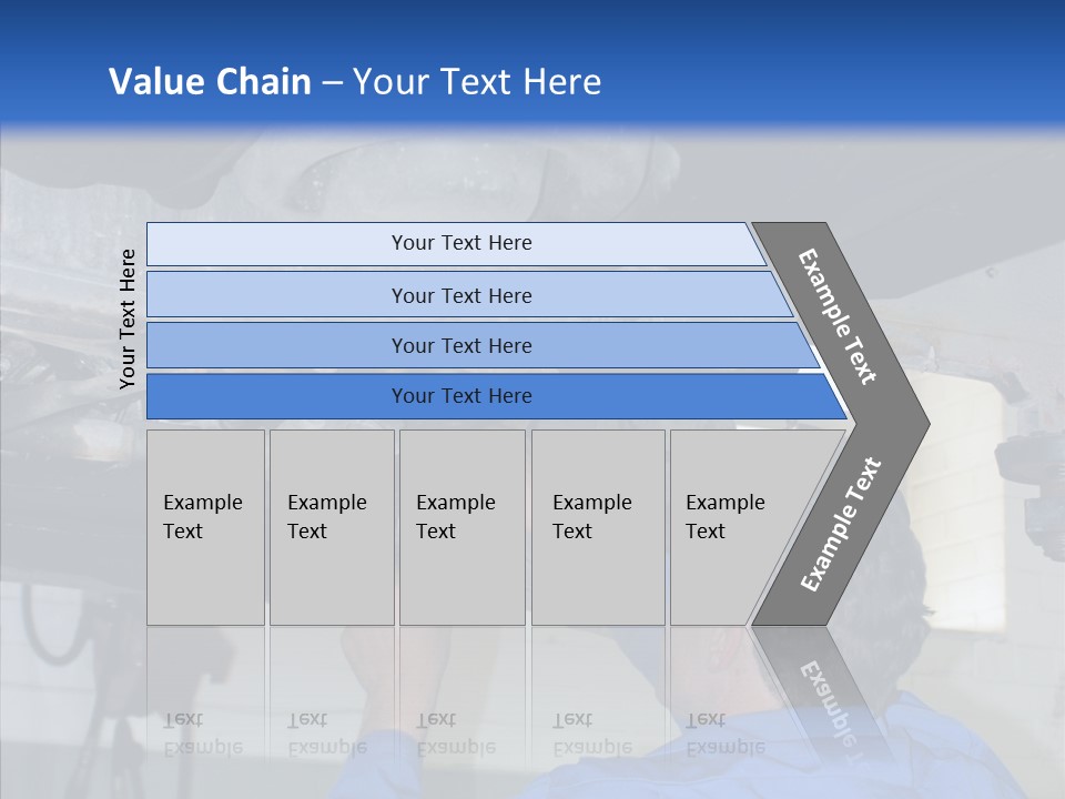 Gas Mechanical Collar PowerPoint Template