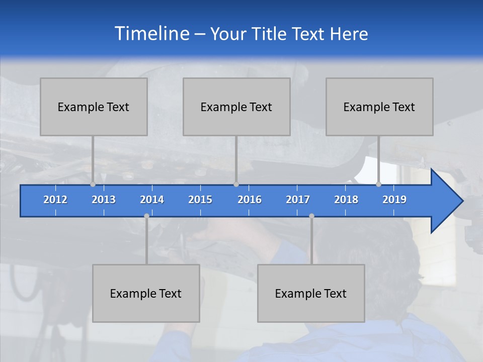Gas Mechanical Collar PowerPoint Template