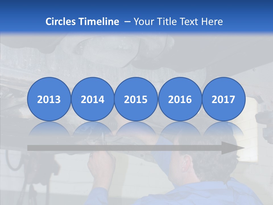 Gas Mechanical Collar PowerPoint Template