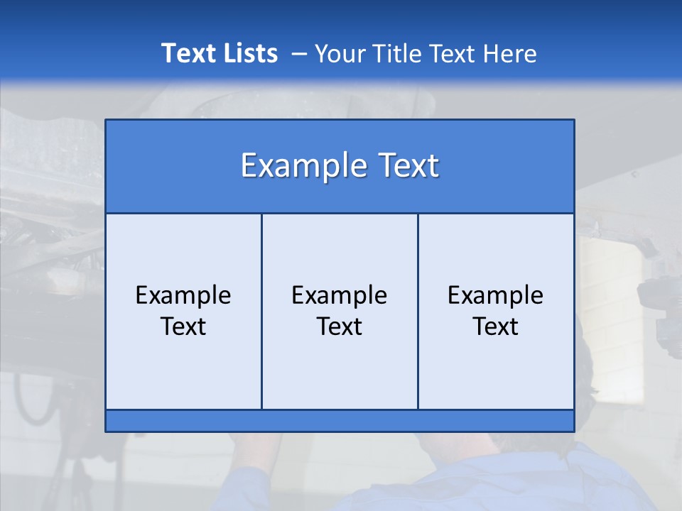 Gas Mechanical Collar PowerPoint Template