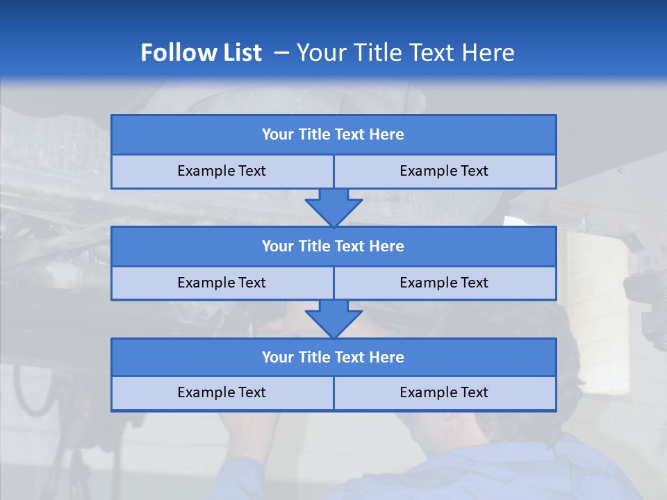 Gas Mechanical Collar PowerPoint Template