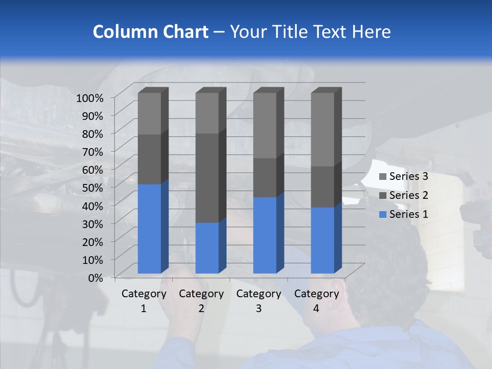 Gas Mechanical Collar PowerPoint Template