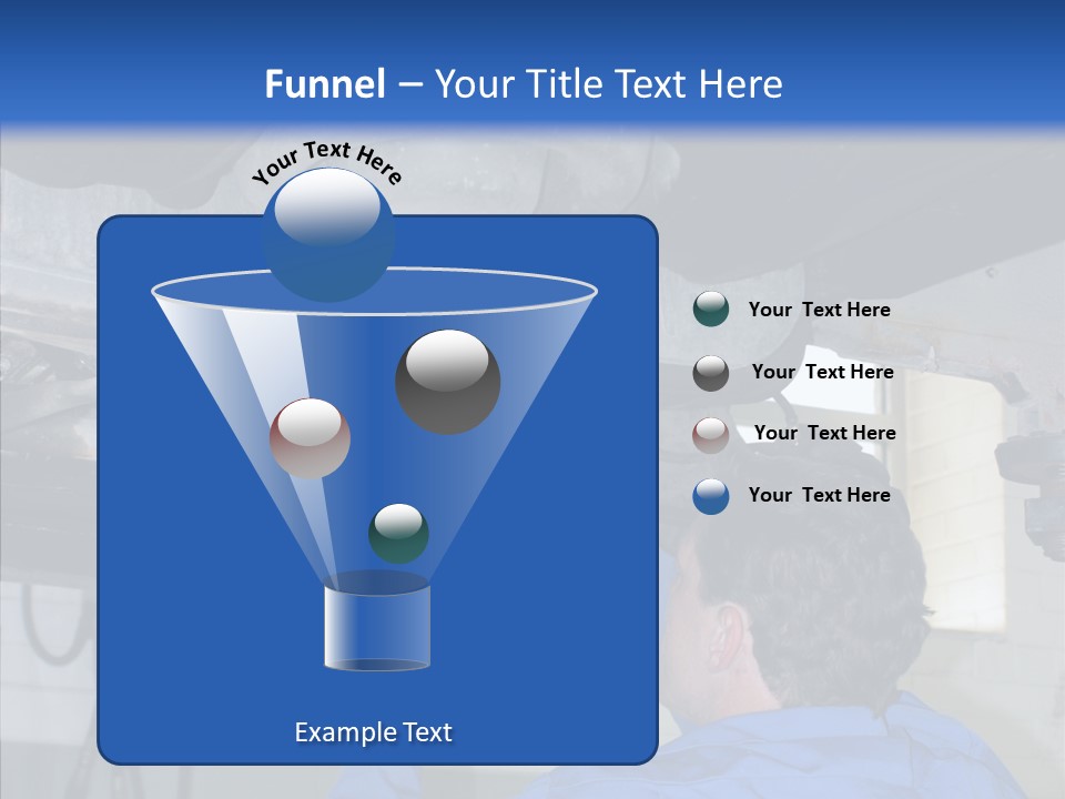 Gas Mechanical Collar PowerPoint Template