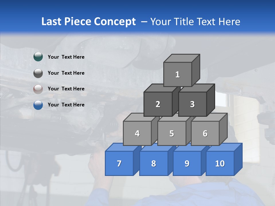 Gas Mechanical Collar PowerPoint Template