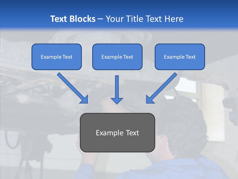 Gas Mechanical Collar PowerPoint Template