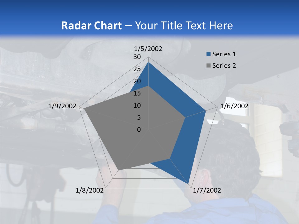 Gas Mechanical Collar PowerPoint Template