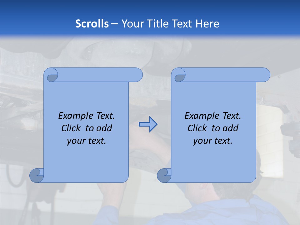 Gas Mechanical Collar PowerPoint Template