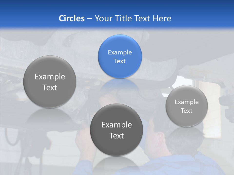 Gas Mechanical Collar PowerPoint Template
