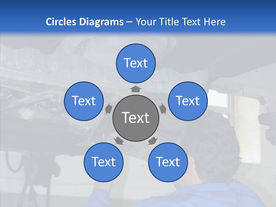 Gas Mechanical Collar PowerPoint Template