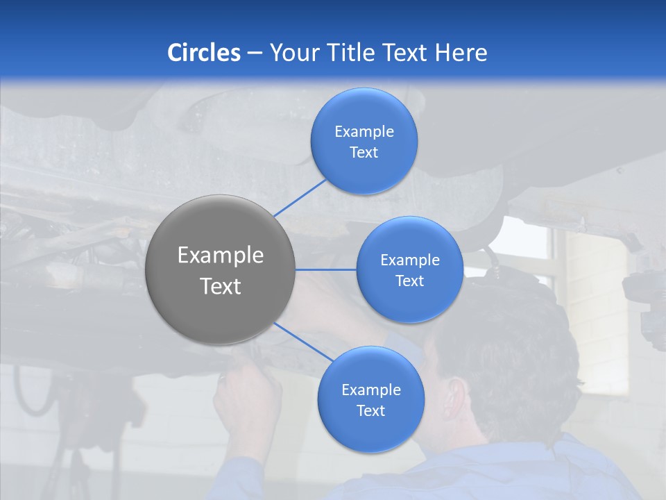 Gas Mechanical Collar PowerPoint Template