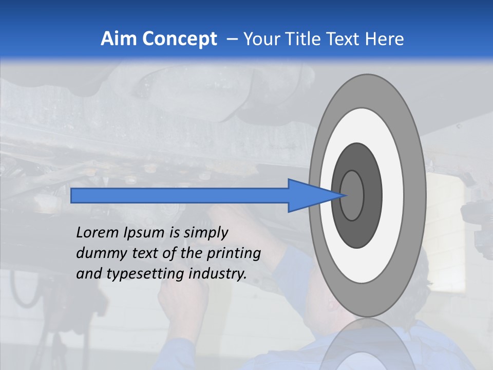 Gas Mechanical Collar PowerPoint Template