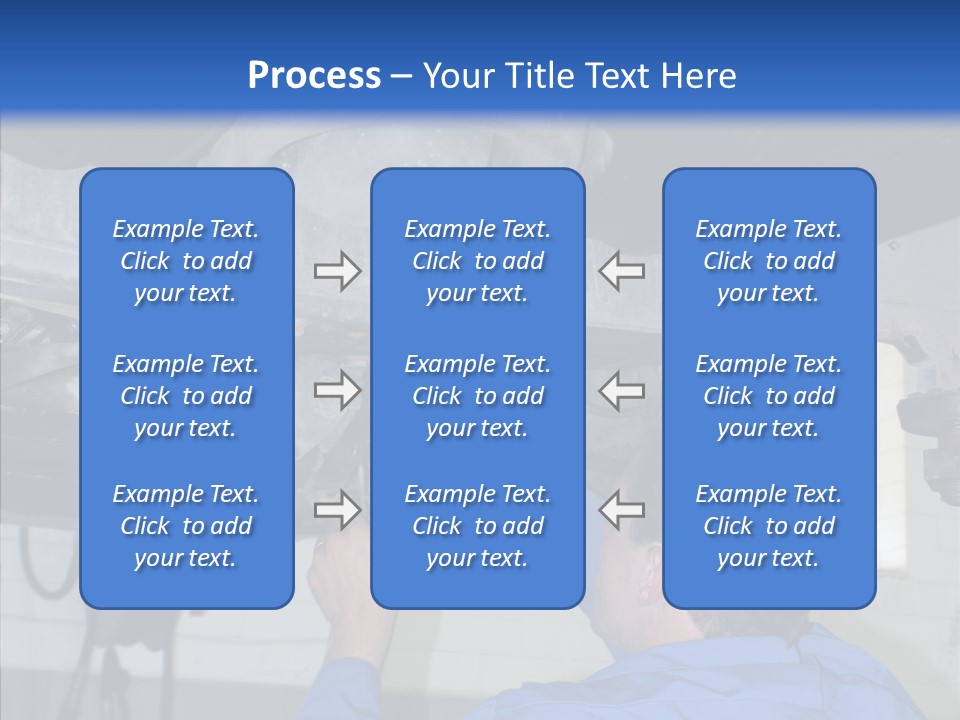 Gas Mechanical Collar PowerPoint Template