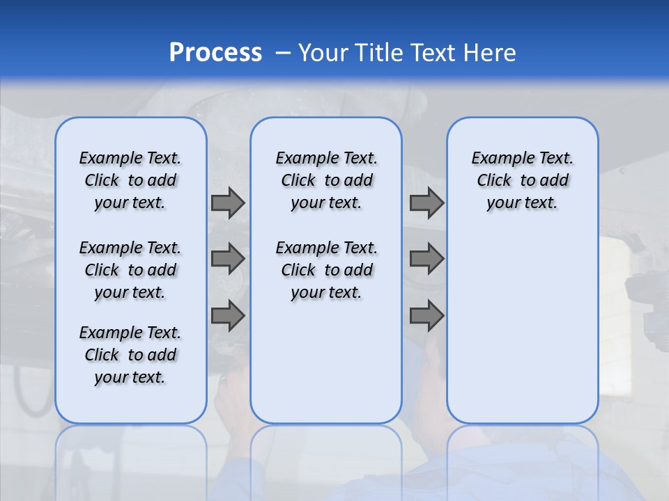 Gas Mechanical Collar PowerPoint Template