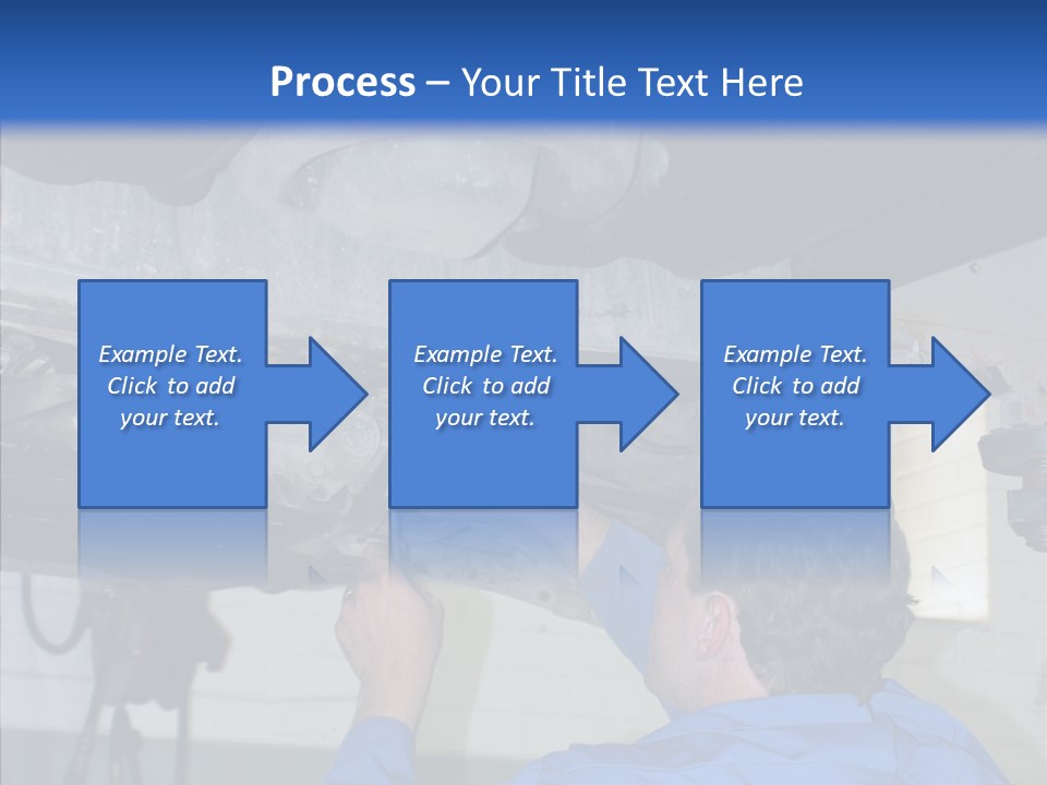 Gas Mechanical Collar PowerPoint Template