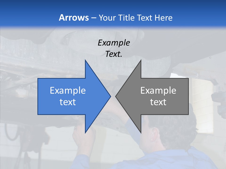 Gas Mechanical Collar PowerPoint Template