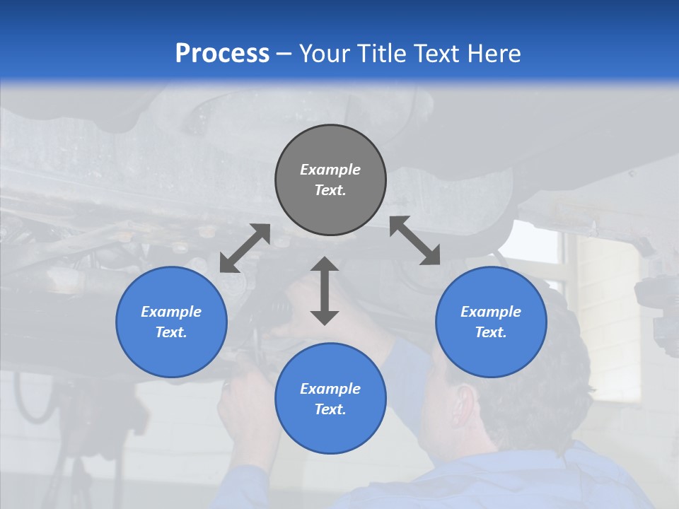 Gas Mechanical Collar PowerPoint Template