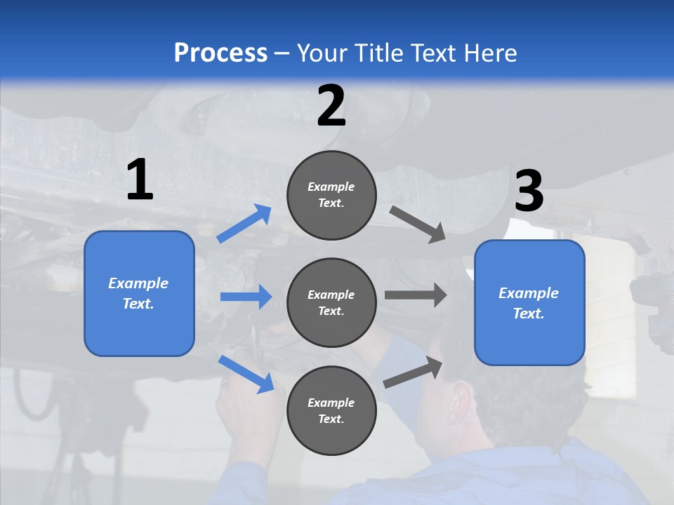 Gas Mechanical Collar PowerPoint Template