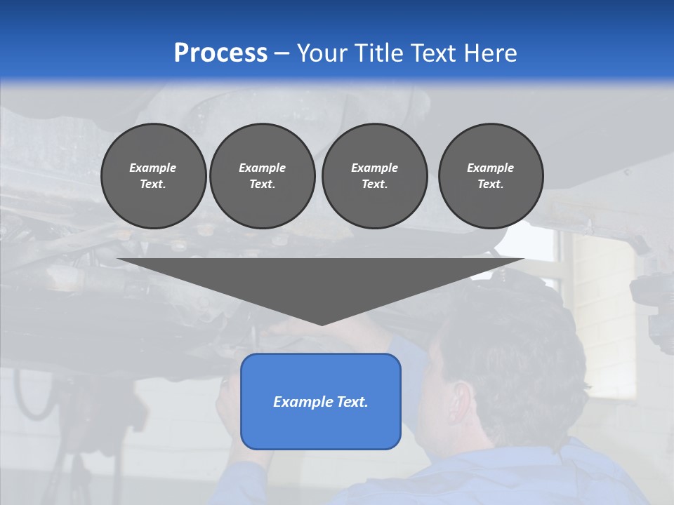 Gas Mechanical Collar PowerPoint Template