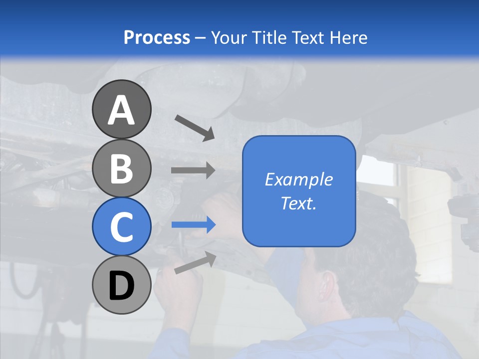 Gas Mechanical Collar PowerPoint Template
