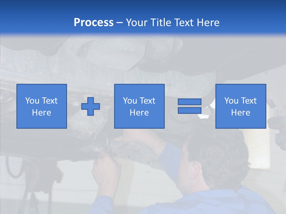 Gas Mechanical Collar PowerPoint Template