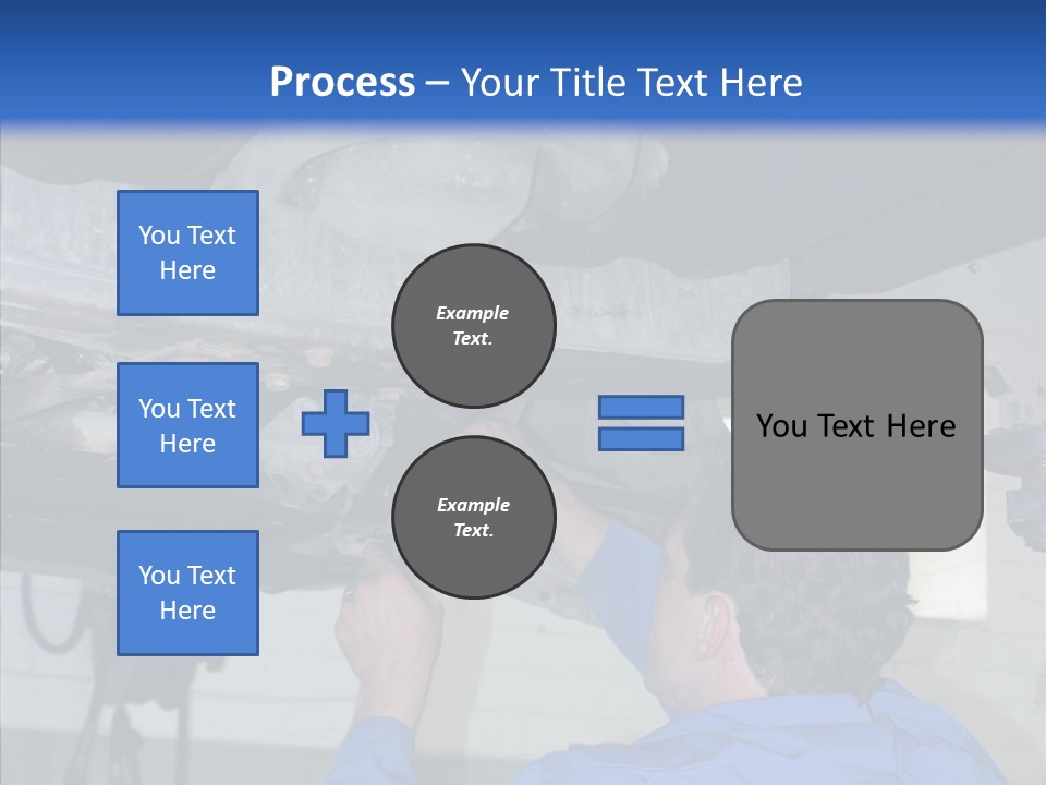 Gas Mechanical Collar PowerPoint Template