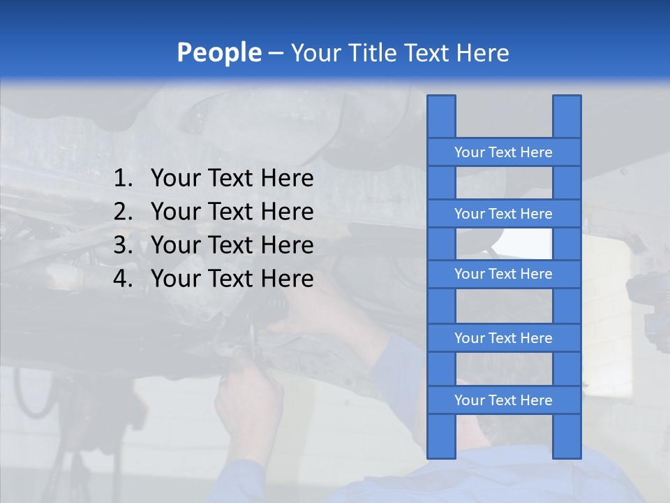 Gas Mechanical Collar PowerPoint Template