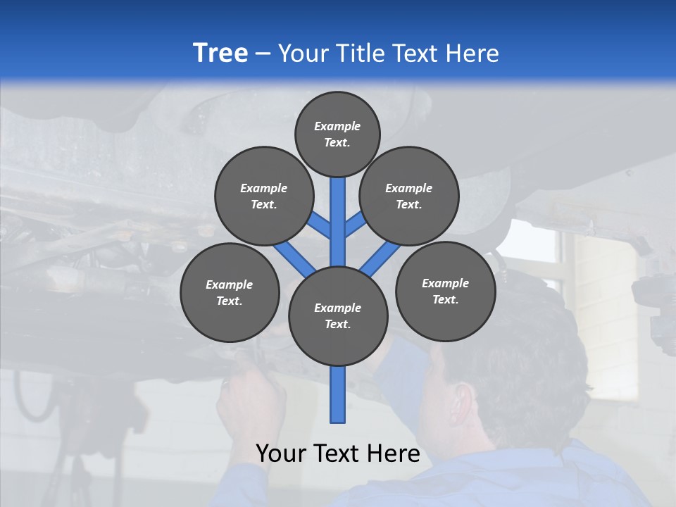 Gas Mechanical Collar PowerPoint Template