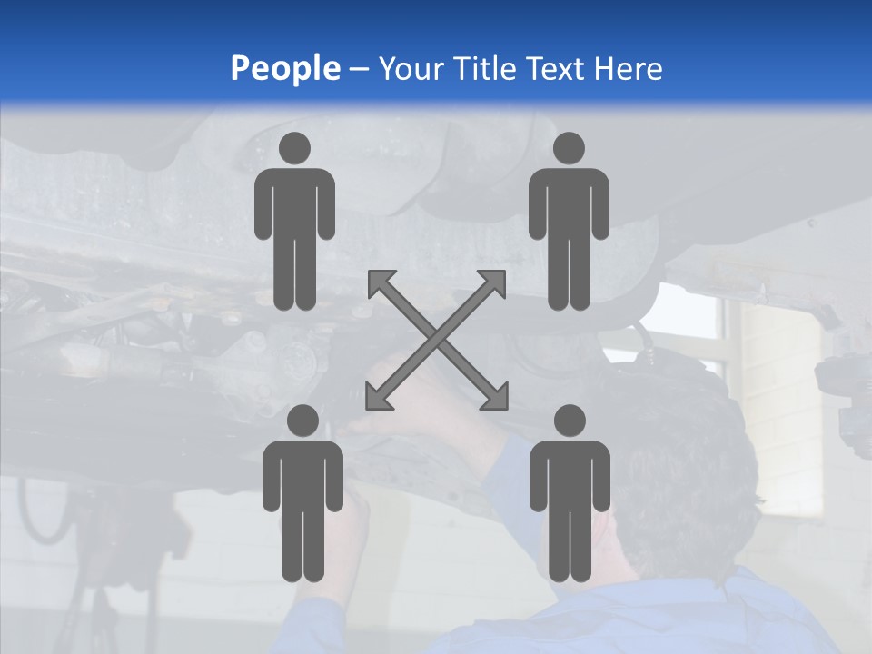 Gas Mechanical Collar PowerPoint Template