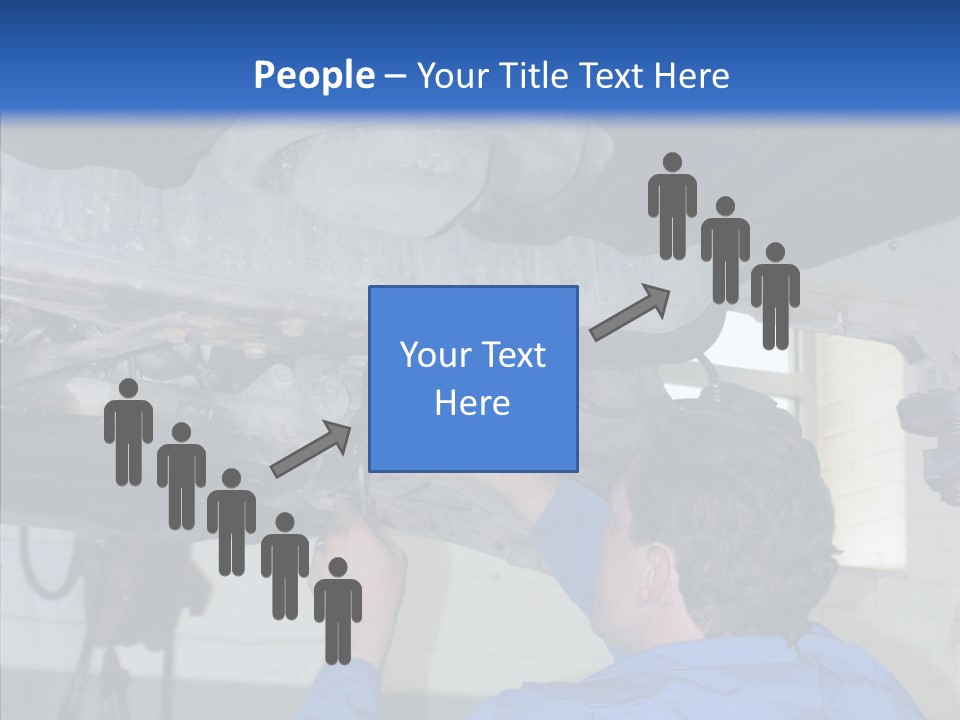 Gas Mechanical Collar PowerPoint Template